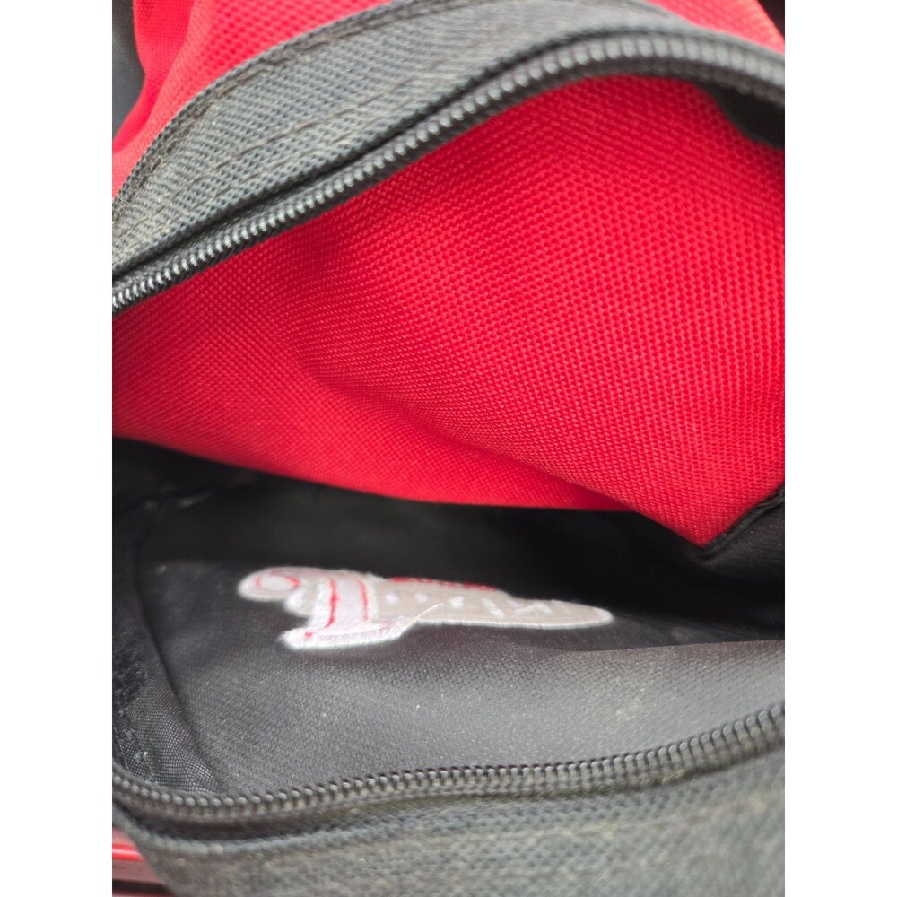 Justin Boots Wrangler NFR Rodeo Duffel Bag 2002 Las Vegas 20x12x12 - Picture 8 of 10